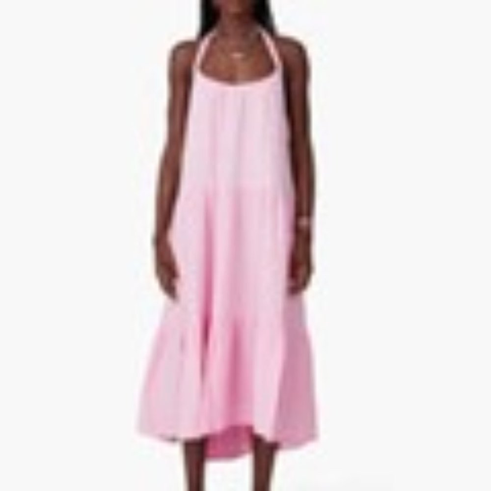 XIRENA Reagan Dress-- Small, Lilac (but is a light pink IRL!)